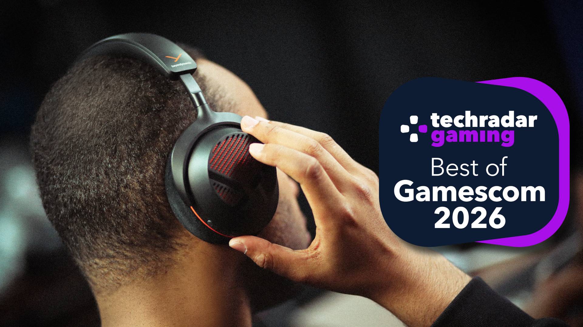 The Beyerdynamic MMX 130 Wireless with the TechRadar Gaming Best of Gamescom 2026 badge