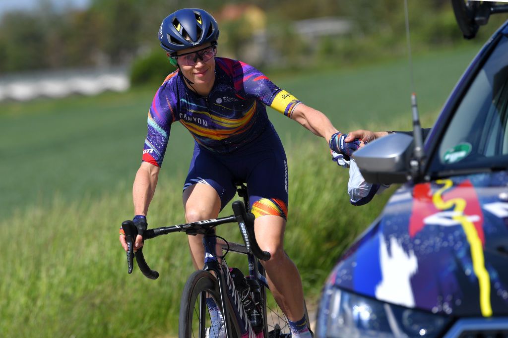 Tiffany Cromwell of Canyon-SRAM Racing during the 2021 LOTTO Thringen Ladies Tour 