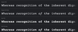 A sample of Courier Prime, one of the best free typewriter fonts
