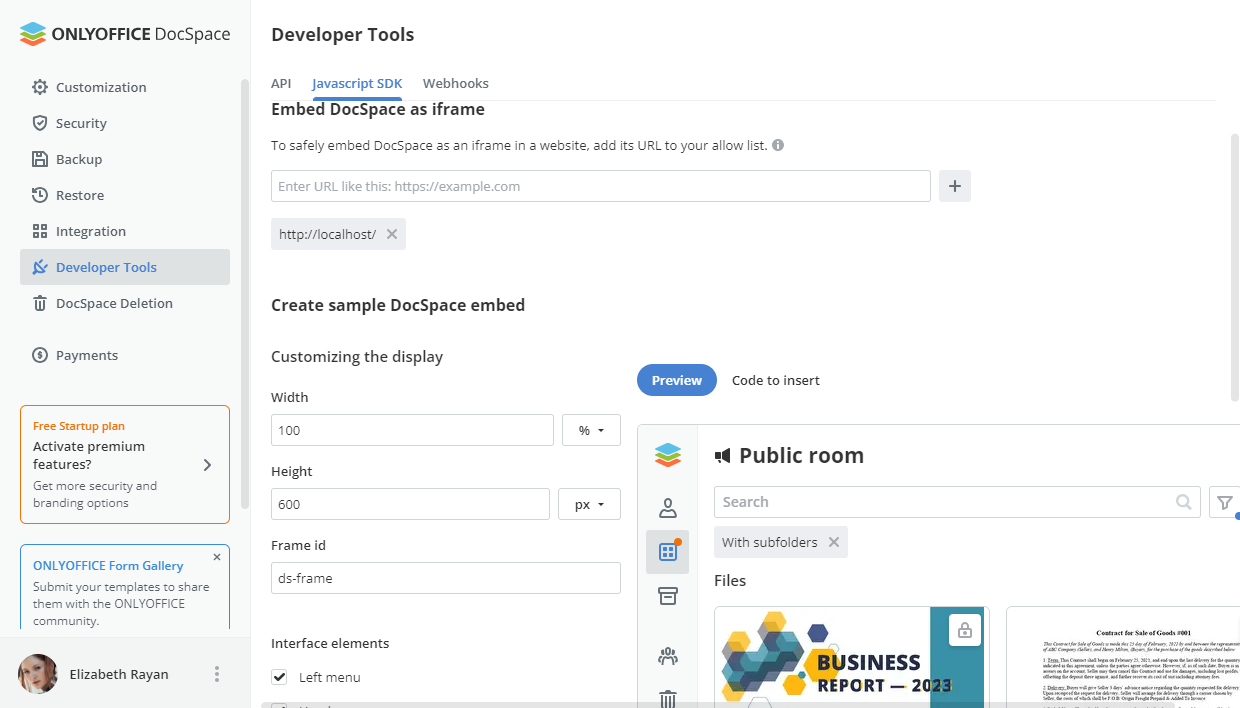 ONLYOFFICE DocSpace 2.0