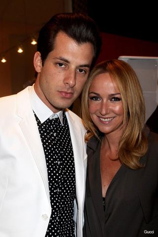 Mark Ronson and Frida Giannini - Gucci Icon Temporary Pop-up store, London - Marie Claire