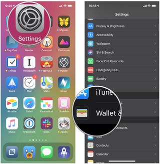 How to remove student ID from Apple Wallet from Settings by showing steps: Launch Settings, tap Wallet & Apple Pay, select your student ID, tap Remove Card