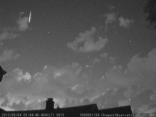 2013 Perseid Meteor Over Dayton, Ohio