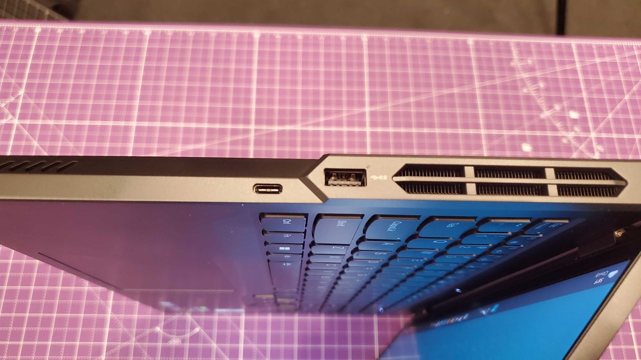 closeup of ports