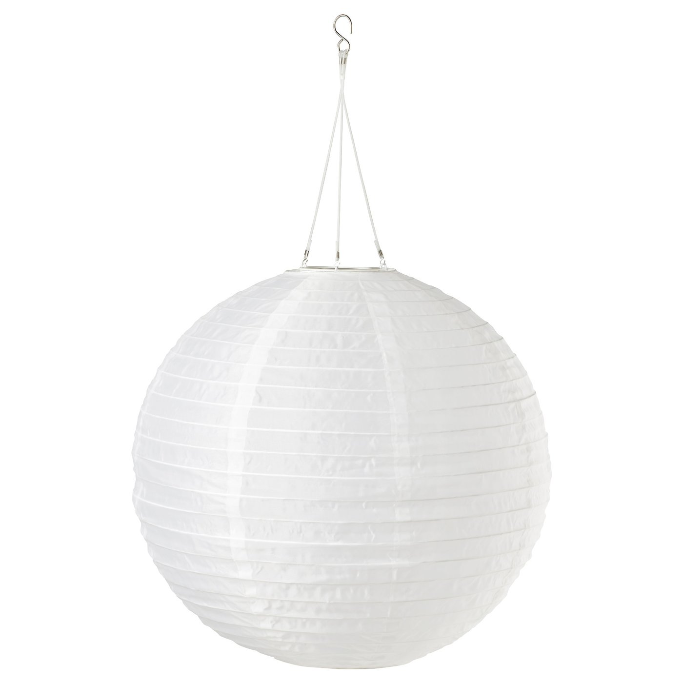 Solvinden Led Solar-Powered Pendant Lamp - Outdoor/globe White 45 Cm