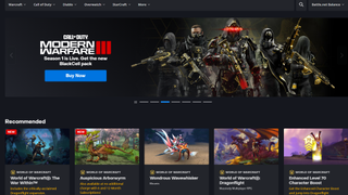 The store page of the Battle.net launcher.