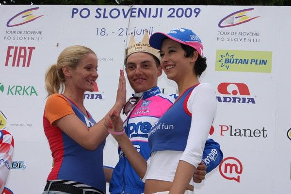 Slovenia's Simon Spilak (Lampre-NGC)