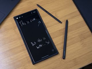 Galaxy S22 Ultra S Pen Vs Fold S Pen Notes