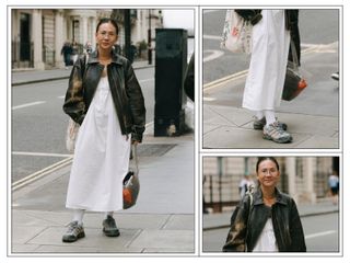 Londoner Streetstyle-Kleidung September 2024