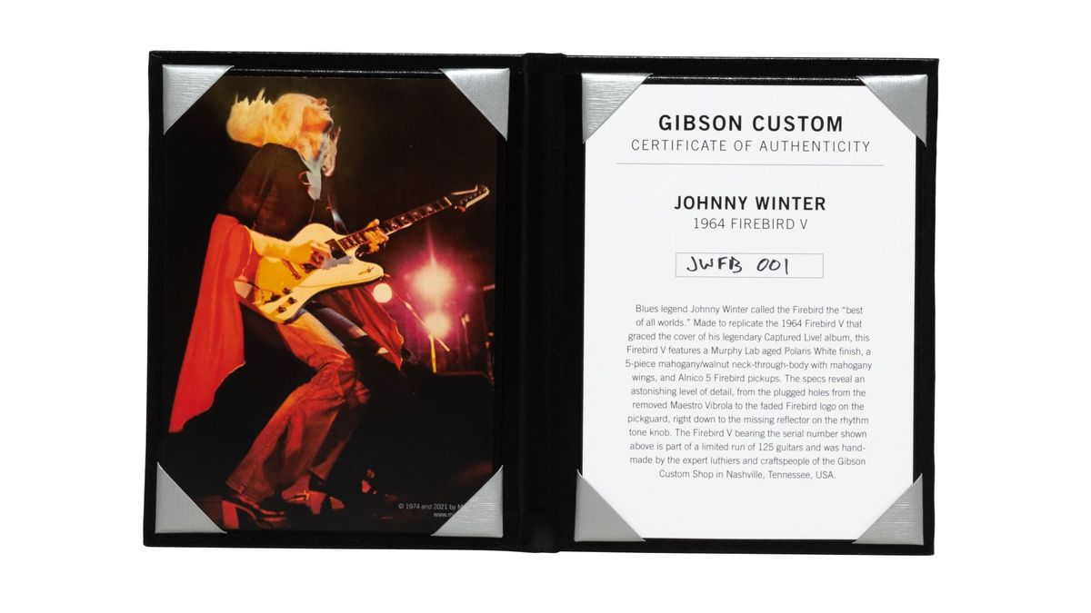Gibson Johnny Winter 1964 Firebird V