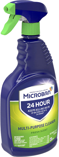 Microban 24 Hour Disinfectant Sanitizing Spray | Currently $20.99