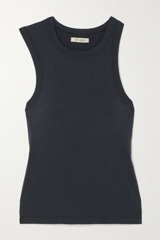 + Net Sustain Asymmetric Organic Cotton-Jersey Tank