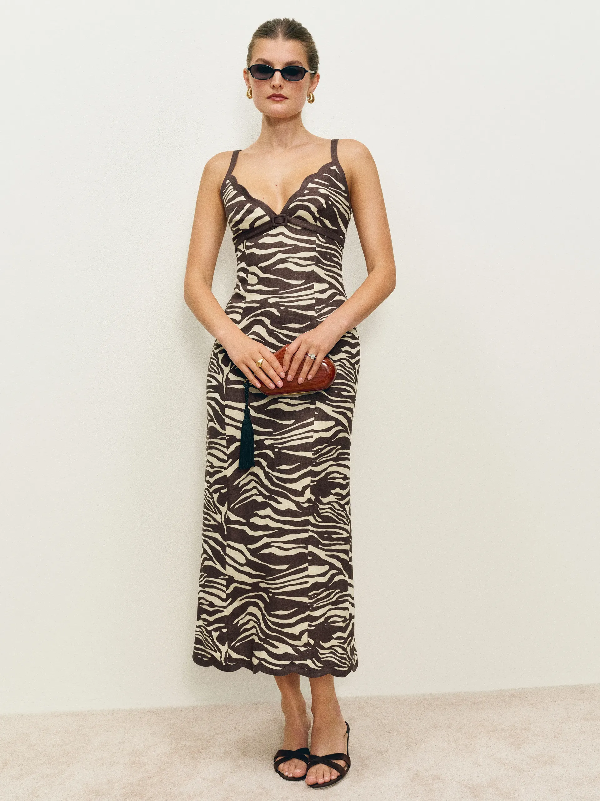 Reformation, Sara Linen Dress