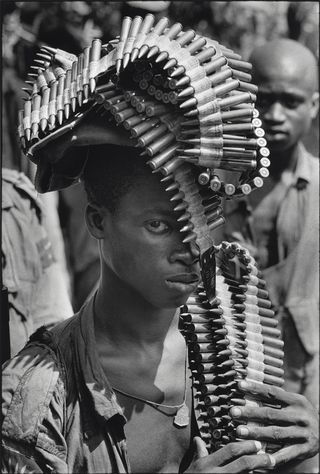 Combattant Ibo. Guerre sécessionniste du Biafra, Nigéria