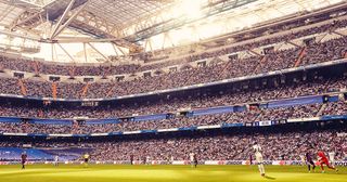Real Madrid tickets: How to get Read Madrid tickets for the Bernabeu: General view of the stadium during the LaLiga Santander match between Real Madrid CF and FC Barcelona at Estadio Santiago Bernabeu on October 16, 2022 in Madrid, Spain.