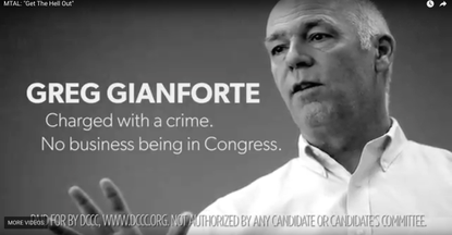 Democrat ad against Greg Gianforte.