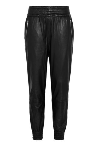 Oak Runner Leather Tapered Pants, £415
