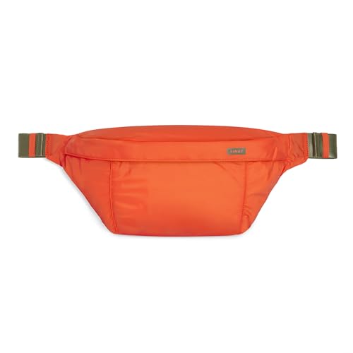 Away Packable Sling Bag - Versatile Lightweight Crossbody Bag for Travel, Water Resistant Waist Pack for Women & Men, Ideal Foldable Travel Essential, Cayenne