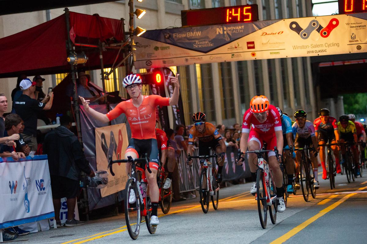 Colin Joyce (Rally) wins the criterium