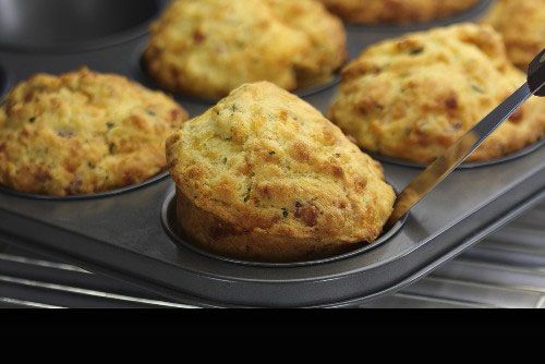 Gluten-free savoury muffins