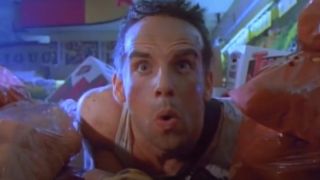 Ben Stiller as John McClaine in Die Hard parody in The Ben Stiller Show