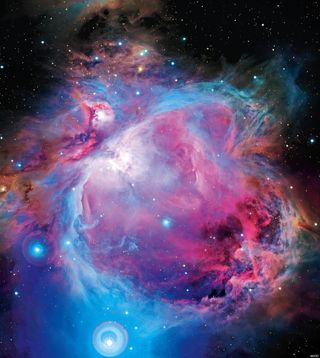 Once thought to be part of the Orion nebula, the star cluster NGC 1980 is actually a separate entity.