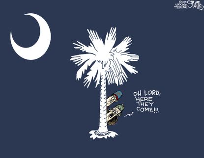 Editorial Cartoon U.S. South Carolina