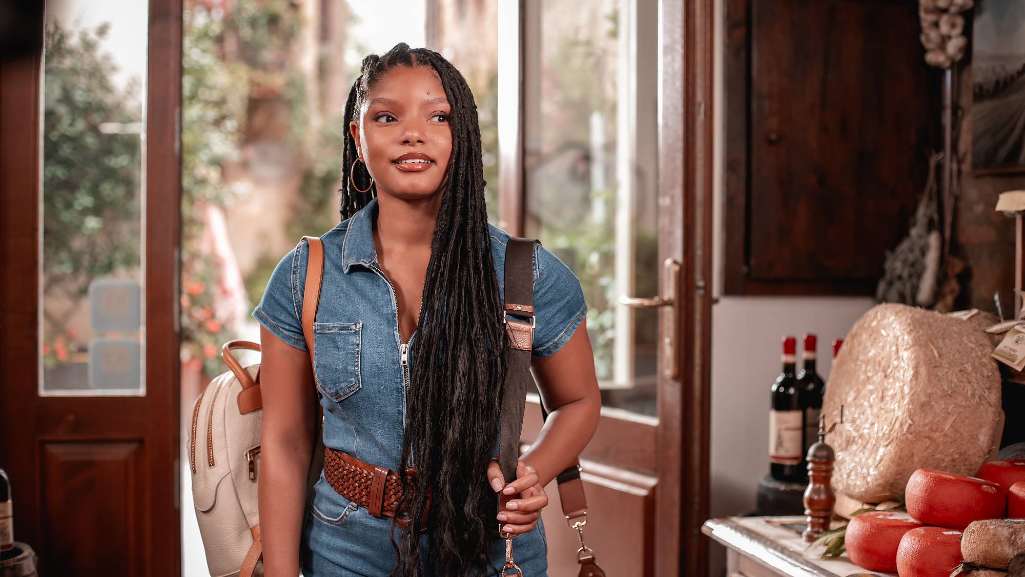 Halle Bailey as Anna in "You, Me &amp;amp; Tuscany" film (2026)