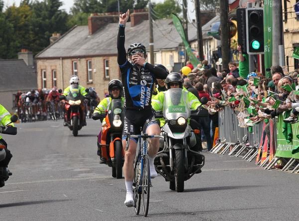 Martyn Irvine (Asia Giant Kenda) wins today's stage into Kildare