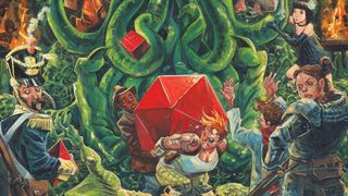 Art from Gamemasters: The Comic Book History of Roleplaying Games