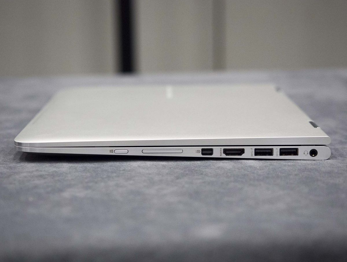 HP Spectre x360 side view