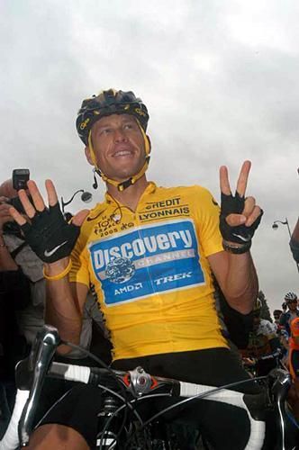 Armstrong counting the number of Tours that have now been stripped.