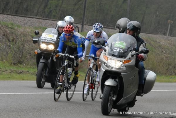 Remi Cusin (Team Type 1-Sanofi) and David Boucher (FDJ-BigMat)