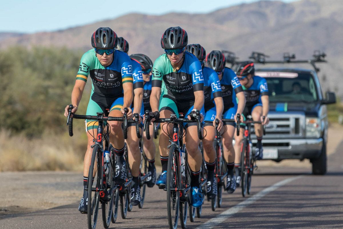 A look at the front of the Hagens Berman Supermint kit for 2018