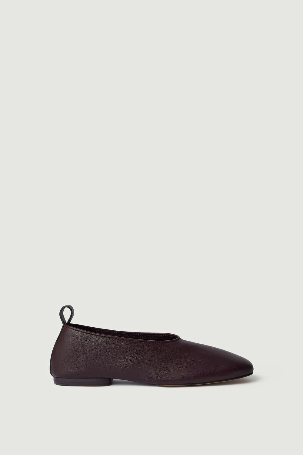 Burgundy Bala Ballet Flats