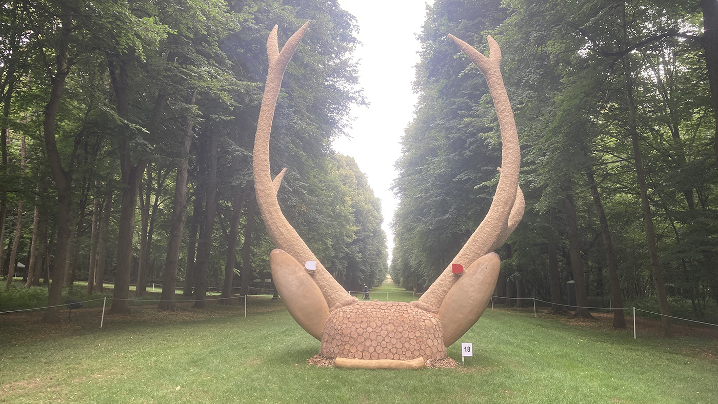 Paris Olympics cross-country course: fence 18
