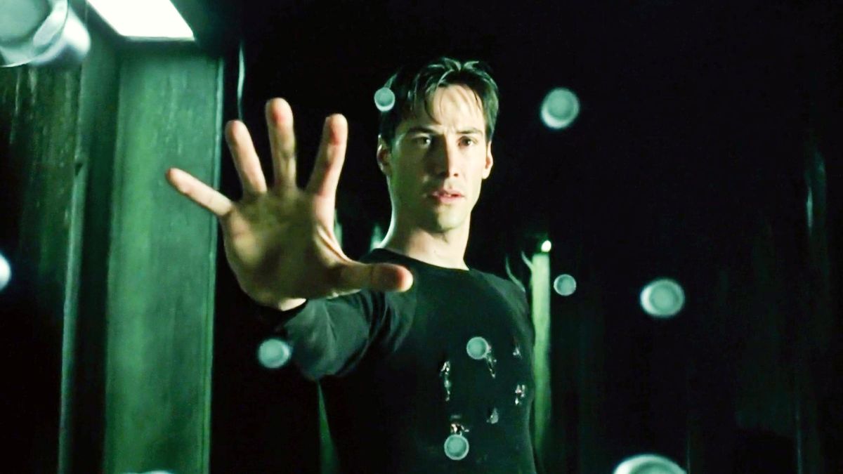 Keanu Reeves in The Matrix