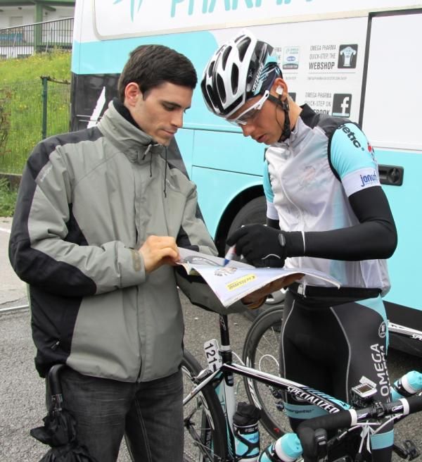 Tony Martin (Omega Pharma-Quickstep) before the race