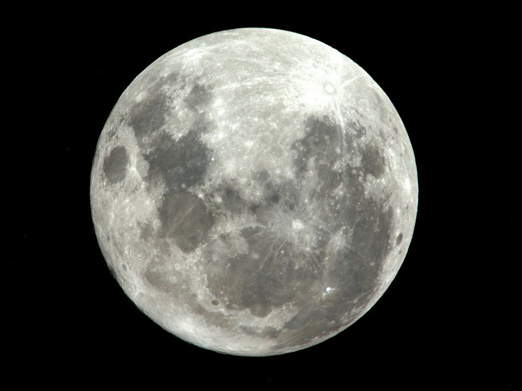 Astronaut Paolo Nespoli took this image of the moon aboard the International Space Station on March 20, 2011, and wrote, #Supermoon was spectacular from here!