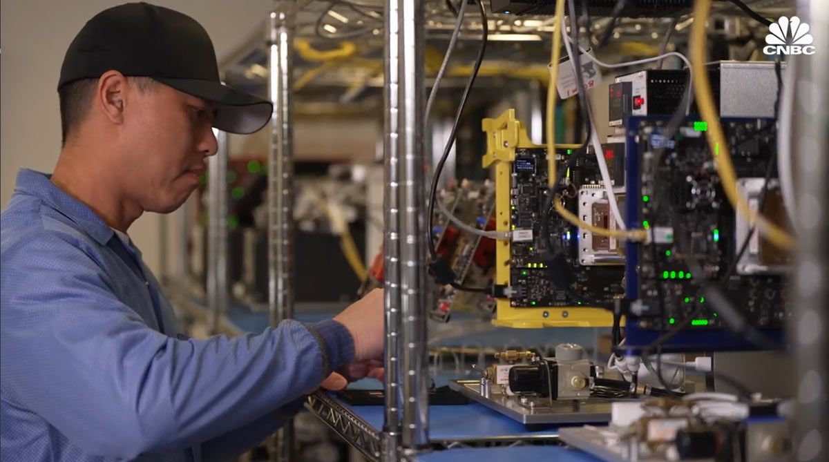 Apple's chip lab
