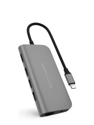 HyperDrive 9-in-1 USB-C Hub Adapter on a white background