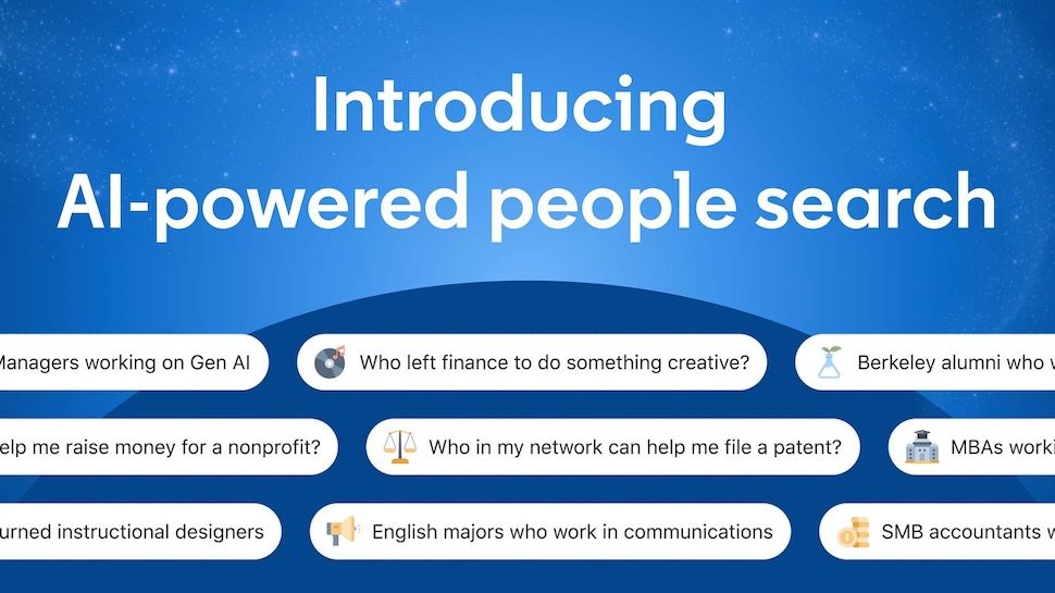 LinkedIn yapay zekaya sahip kişileri aramayı kolaylaştırıyor