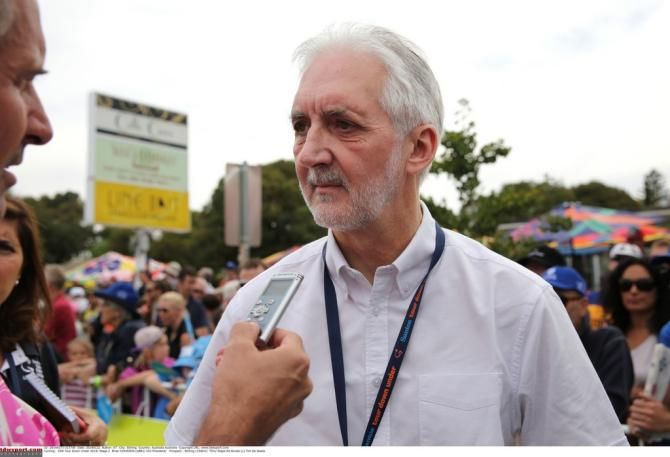 UCI President Brian Cookson in January
