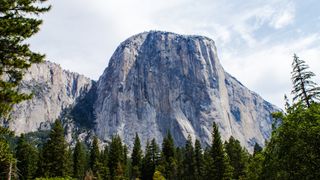 what is smearing in climbing: El Capitan in Yosemite