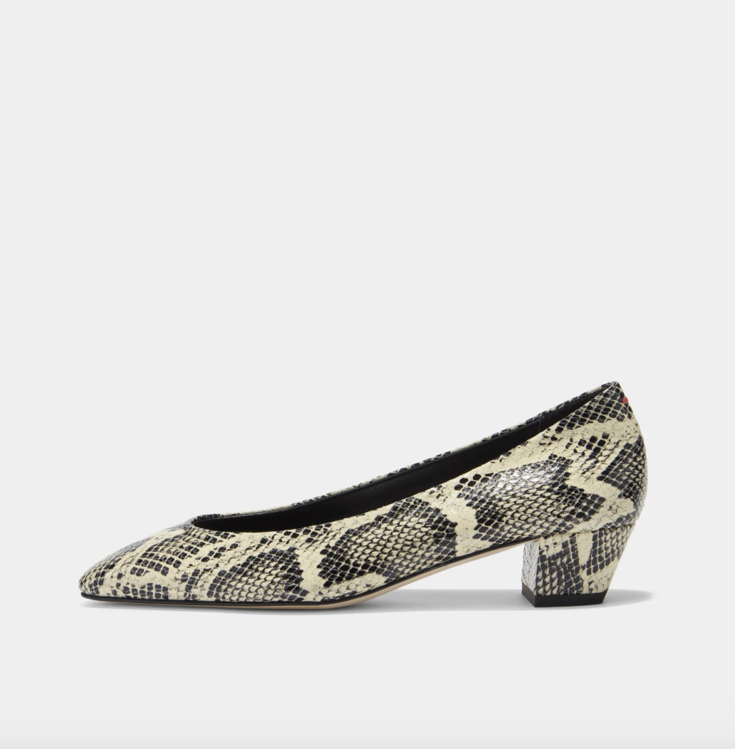 a pair of reptile pumps from Aeyde