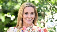 Gabby Logan at Chelsea Flower Show