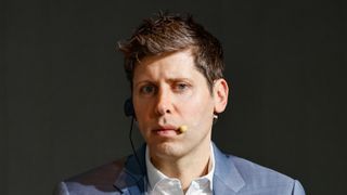 Sam Altman, CEO of OpenAI, the company behind ChatGPT, speaks at a joint press conference announcing a strategic partnership with Kakao at the Plaza Hotel in Seoul, South Korea, on February 4, 2025.
