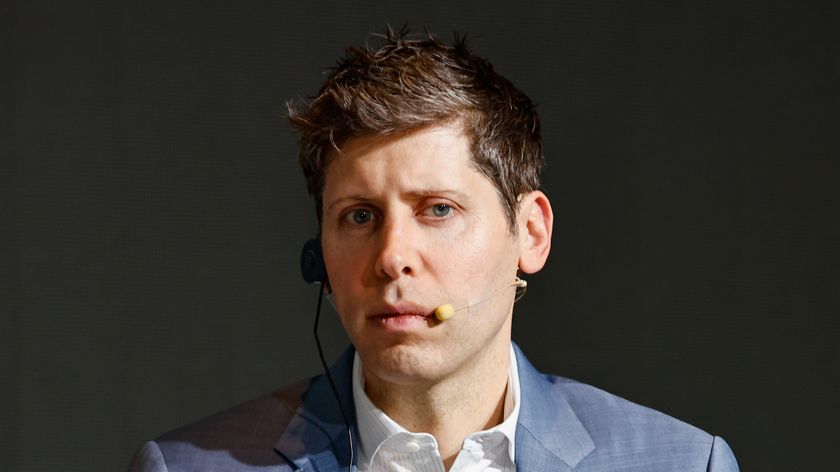 Sam Altman, CEO of OpenAI, the company behind ChatGPT, speaks at a joint press conference announcing a strategic partnership with Kakao at the Plaza Hotel in Seoul, South Korea, on February 4, 2025.