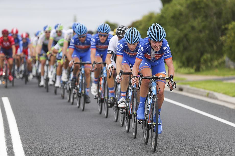 Avanti were doing all the work on the front leading up to the second time up Arthurs Seat