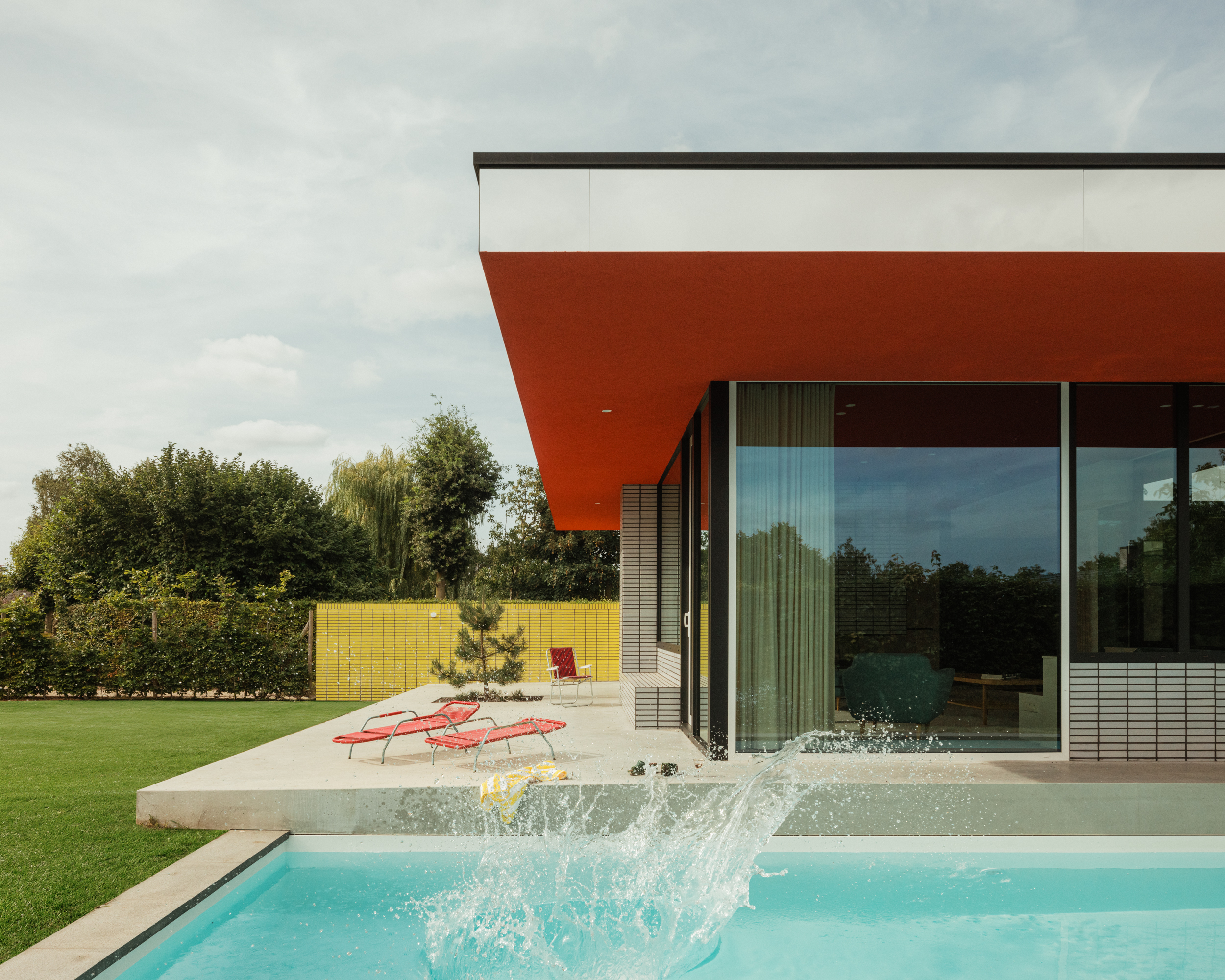 Painter's House midcentury Belgium